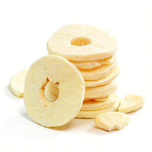 Fournisseur d'usine : Nouvelles tranches de pommes séchées lyophilisées, collation saine et sainement préparée - Product Image 2