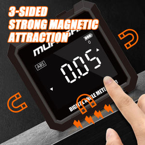 İnklinometre mıknatıs 90 derece cetvel dijital açı bulucu küçük açıölçer seviye gonyometresi ölçüm açısı göstergesi 4-90 derece - Product Image 4