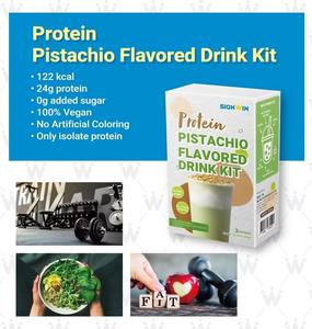 Kit para Preparar Bebidas con Sabor a Pistacho SIGNWIN para Tiendas de Té - Contiene Proteína en Polvo - Product Image 3