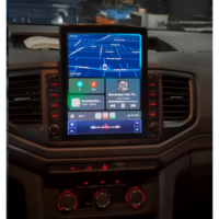 Autoradio Android 14 9,7 pouces, GPS, stéréo, CarPlay sans fil, lecteur multimédia, Plug & Play pour VW Amarok 2017-2023