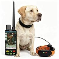 Traceur GPS pour chien de chasse extrême 4G GSM, portée 15 km, étanche IP68, cartes topographiques HD, Android/iOS, autonomie >20 heures