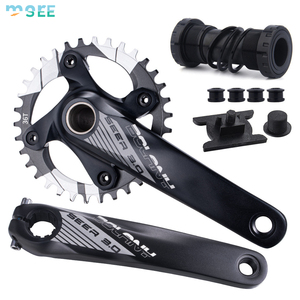 시모어 즉시 배송 가능 170mm MTB 자전거 크랭크 세트 104BCD 34/36T 크랭크셋 산악 자전거 크랭크 세트 (바텀 브래킷 포함) - Product Image 1