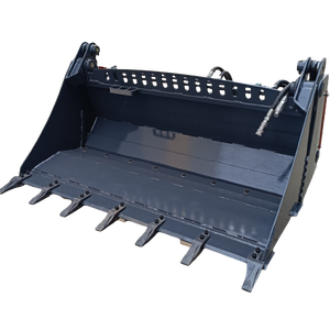 Godet 4 en 1 pour mini chargeuse-pelleteuse/tractopelle/tracteur - Product Image 2