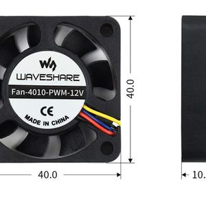 Ventilateur de refroidissement dédié pour carte IO Raspberry Pi Compute Module 4, réglage de la vitesse PWM - Product Image 5