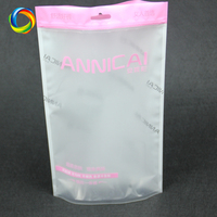 Sacs Ziplock Personnalisés en Plastique pour Emballage de Détail, Sacs de Rangement Réutilisables pour Vêtements et Aliments avec Trous de Suspension