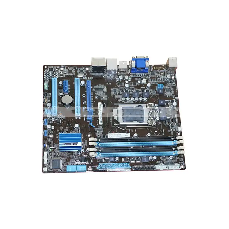 Utilisé Gigabyte GA-H55M/P7H55-M DDR3 LGA 1156 placas H55M-S2 H55 I3 I5 I7 carte Mère