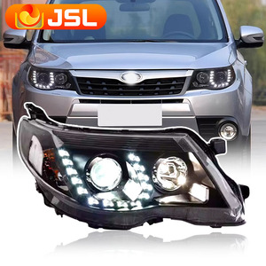 Faro a LED per Subaru <span class=keywords><strong>Forester</strong></span> 2008 2009 2010 2011 2012 2013, Faro con DRL e Indicatori di Direzione, Lampada Frontale 12V, Ricambi Auto - Product Image 1