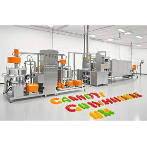 Gomitas automáticas de biotina y colágeno Health Pure Oil Gomitas en forma de oso para la producción de dulces con máquina de rodillos - Product Image 1