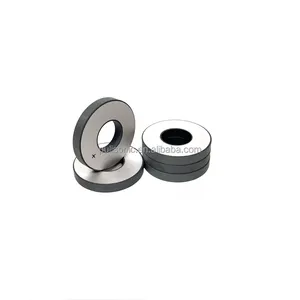 Piezo-Keramik-Ring 10 × 4 × 3,9 mm Halbmond-Elektroden piezoelektrischer Keramik-Ring-Transduzer
