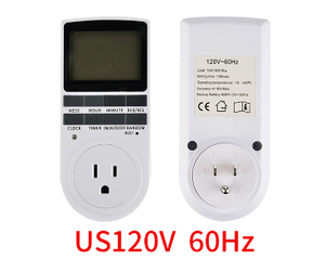 Temporizador digital electrónico Interruptor EE. UU. <span class=keywords><strong>Enchufe</strong></span> Temporizador Salida 7 días 12/24 horas Temporizador <span class=keywords><strong>programable</strong></span> Socket - Product Image 2