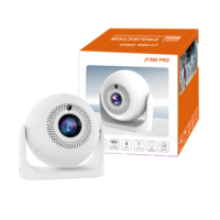 Mini Proyector LED Portátil JY360 4K HD con Autoenfoque, Android 13, WIFI, Cine Multimedia, Video Inalámbrico, Cine en Casa Inteligente LCD