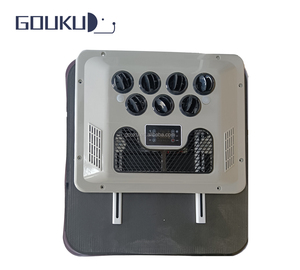 Mini 12V 24V alimentado por batería estacionamiento eléctrico 12V/24V estacionamiento camión carretilla elevadora Tractor aire acondicionado - Product Image 2