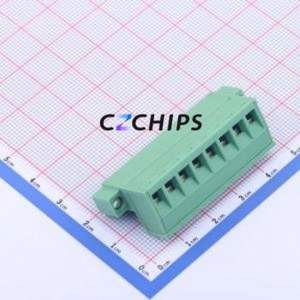 KF2EDGRKM-5.0-8P Plug-in Terminal Block P=5mm Connector Plug Screw Fixing 1x8P 5mm - Product Image 2