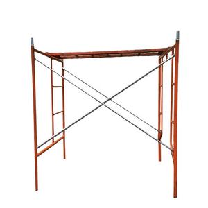 Industrial Style Mobile Scaffold Frame Lightweight Construction Equipment Galvanized Ladder Steel Sale Scaffolding Building Tool - Product Image 6