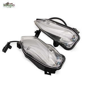 KOLMIO-LAM Luces Intermitentes Delanteras Secuenciales LED para Motocicleta, Compatibles con <span class=keywords><strong>YAMAHA</strong></span> MT07 <span class=keywords><strong>MT</strong></span> <span class=keywords><strong>07</strong></span> 2021-2024 2022 <span class=keywords><strong>2023</strong></span> - Product Image 1