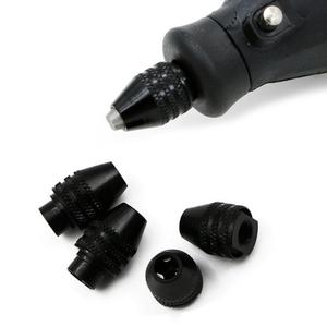 Portabrocas múltiple sin llave para herramientas rotativas <span class=keywords><strong>Dremel</strong></span>, convertidor de adaptador de brocas sin llave, Mini mandril Universal de 0,3-3,2mm, 4 tipos - Product Image 1