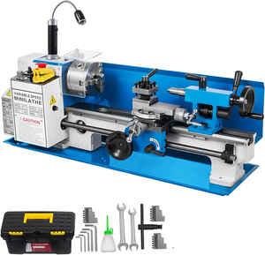 Mini Torno Manual de 7x14 Pulgadas, Máquina Multifuncional de Trabajo Ligero en Metal para Uso Doméstico - Product Image 2