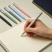 Bolígrafo Retráctil de Plástico de 0.5mm con Cuerpo Deportivo para Escritura, con Logotipo Personalizado, Accesorios de Oficina Ejecutiva, Bolígrafo NFC
