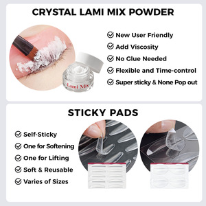 Kit Profesional Vegano de Lifting de <span class=keywords><strong>Pestañas</strong></span> de Marca Privada DIY, Cisteamina Pura al por Mayor, Varillas Planas y en U, Bálsamo de Lifting de <span class=keywords><strong>Pestañas</strong></span> Camellia de un Solo Paso - Product Image 3