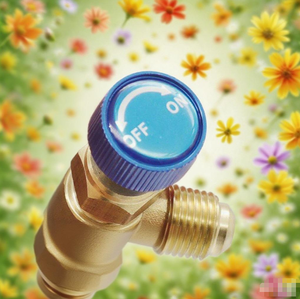 Soupape de sécurité à main anti-gel pour fluoration de climatisation en métal durable - Product Image 2