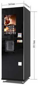 Máquina Expendedora <span class=keywords><strong>de</strong></span> Café LE-VENDING <span class=keywords><strong>de</strong></span> Sobremesa, con Certificación CE y CB, Modelo LE308E, Operada con Tarjeta Bancaria, IC y Efectivo, Pantalla LCD <span class=keywords><strong>de</strong></span> 22 Pulgadas, Frío y Caliente - Product Image 5