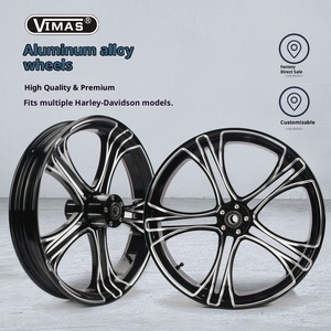 Diseño <span class=keywords><strong>de</strong></span> Motocicleta Harley Davidson Personalizado, Apto para Llantas <span class=keywords><strong>de</strong></span> Motocicleta Fat Boy <span class=keywords><strong>de</strong></span> 21 Pulgadas, Llantas <span class=keywords><strong>de</strong></span> Aluminio Modificadas - Product Image 2