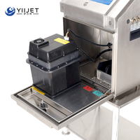 Imprimante à jet d'encre CIJ pour la production en ligne, écran tactile automatique, date d'expiration, numéro de lot, boîte métallique, bouchon de bouteille, boîte en carton