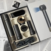 Styler capillaire 5 en 1 à air chaud haute vitesse, boucleur automatique, sèche-cheveux, peigne, 110 000 tr/min, ionique, sans balais, ensemble multifonctionnel