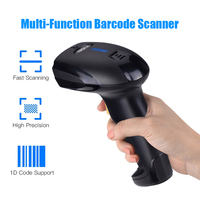 Escáner de Código de Barras Inalámbrico de Mano YHD-1100LW Lector Láser USB Automático 1D Recargable de Larga Distancia