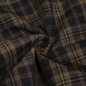 Wholesale OEM Service <strong>Men's</strong> <strong>Tartan</strong> Checkered Knitted Sweatpants Oversized Fit Elastic Drawstring Vintage Streetwear <strong>Trousers</strong> - Product Image 4