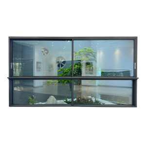 Porte patio <span class=keywords><strong>coulissante</strong></span> moderne à double vitrage avec cadre en aluminium thermolaqué, surface finie pour application extérieure en appartement - Product Image 4