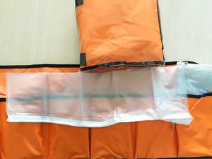 Juego de férulas de aire inflables de PVC para rescate de emergencia médica con bomba, cojín ortopédico para todo el cuerpo, férula de aire para tobillo - Product Image 3