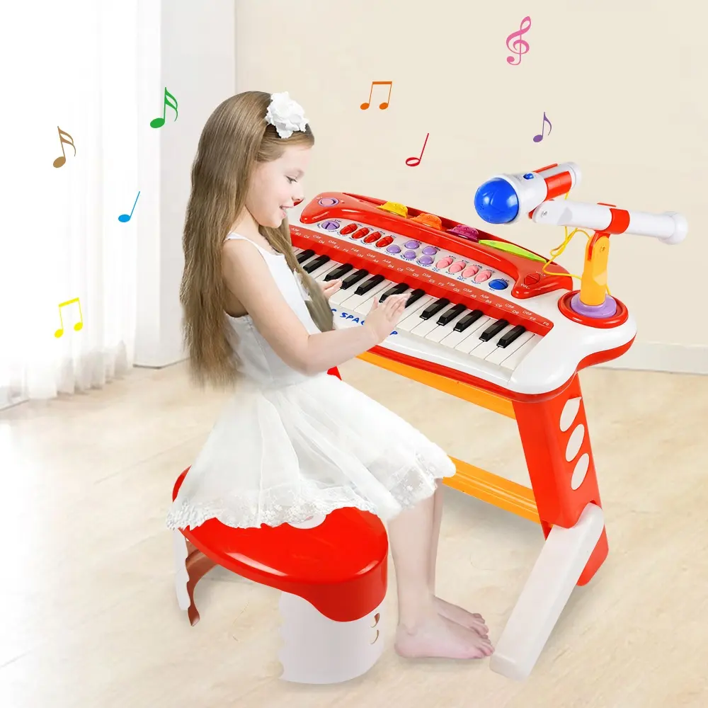 BAOLI 37 Keys Electronic Piano Toy Musical Instrument