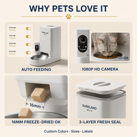 Fontaine à eau automatique intelligente sans électricité pour animaux de compagnie (chats et chiens) – Meilleure vente – 2000g