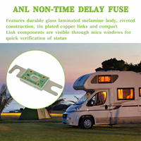 Fusible automobile CNN à montage sur borne, limiteur électrique, boîtier en verre feuilleté, cuivre, 800A 32V 125V, avec plateau de rangement et clip pour boîte à fusibles