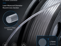 Filament PETG LB Lamborghini 1,75 mm 1 kg, filament d'imprimante 3D robuste, résistant aux intempéries, pour enseignes publicitaires extérieures, compatible avec Creality Prusa
