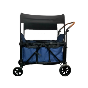 Carro <span class=keywords><strong>plegable</strong></span> de jardín con marco de hierro 600D para camping, <span class=keywords><strong>carrito</strong></span> de mano con toldo <span class=keywords><strong>plegable</strong></span>, bollerwagen, los mejores cochecitos - Product Image 5