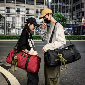 Sac de sport de luxe unisexe multifonction personnalisé avec compartiment à chaussures, léger, fermeture éclair, pliable, pour l'extérieur - Product Image 4