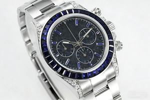 Reloj Mecánico de Moissanita de Súper Calidad, 40 mm, Fábrica PPM, Acero 904, Movimiento 4131, 126599, Cronógrafo, Obsidiana, Zafiro, Diamantes - Product Image 2