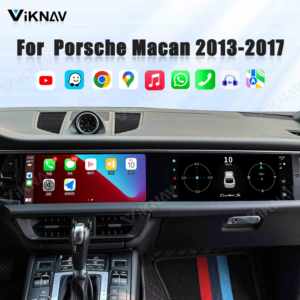 Autoradio multimédia Android double écran 12,3 pouces pour Porsche Macan 2018-2024, CarPlay, GPS, navigation, écran tactile, unité principale - Product Image 3