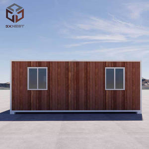 Cabane en bois colorée, petite, extensible, modulaire, type conteneur, design ferme, pour appartement, atelier et espaces de vie - Product Image 4