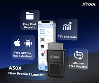 Stock USA: Scanner OBD2 Xtool Anyscan A30X per Android e iOS, 26+ Funzioni, Aggiornamenti Gratuiti a Vita, Strumento Diagnostico Auto