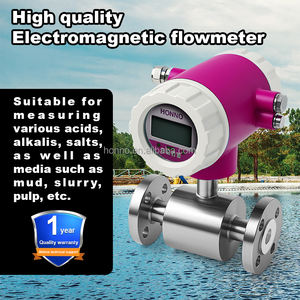 Industriële automatisering elektromagnetische flowmeter, uiterst nauwkeurige stroommeetapparatuur, digitale vloeistofstroommeter - Product Image 6