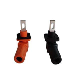 Photovoltaic Energy Storage Connector 120A 1000V IP67 Round <b>Plug</b> ABS Housing Copper Contact - Product Image 4