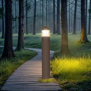 Lampadaire extérieur en aluminium ETL 120V pour éclairage de chemin IP65 5000K, luminaire LED pour allée de jardin - Product Image 1