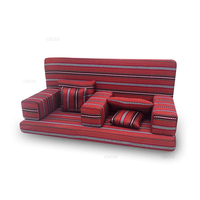 Mobilier de salon personnalisé canapés arabes à plancher ensemble modulaire canapé Mah Jong canapé sectionnel canapé Mahjong moderne