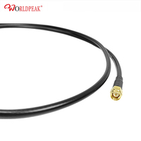 Câble de raccordement SMA mâle vers SMA femelle 1m pour boîtier de module RF, assemblage flexible à faible perte LMR200