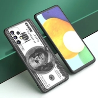 1000 + designs personnalisés billet de banque Dollar argent étui en TPU pour Samsung S24 A71 A23 A14 A05 A04S impression UV Sublimation coque de téléphone