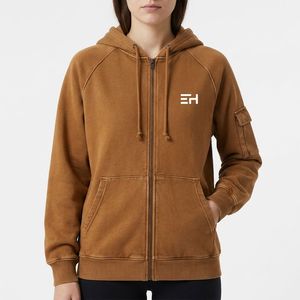 <span class=keywords><strong>Felpa</strong></span> con <span class=keywords><strong>Cappuccio</strong></span> <span class=keywords><strong>Nera</strong></span> Lavata da <span class=keywords><strong>Donna</strong></span>, Logo Ricamato Personalizzato, Oversize in Cotone, Abbigliamento Casual, Felpe Vintage - Product Image 2