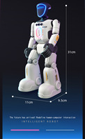 Nouvelle Arrivée Robot Humanoïde IA Moderne Programmable Rechargeable Grande Taille avec Télécommande, Fonction Lampe Torche, Danse, Marche et Dialogue